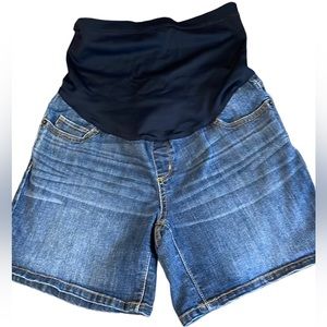 Small (4-6) Maternity over the belly Maternity Shorts